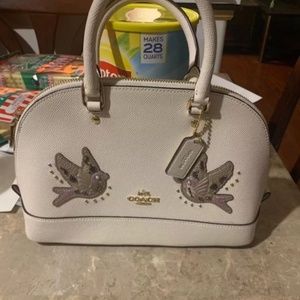 Coach Cream Birds